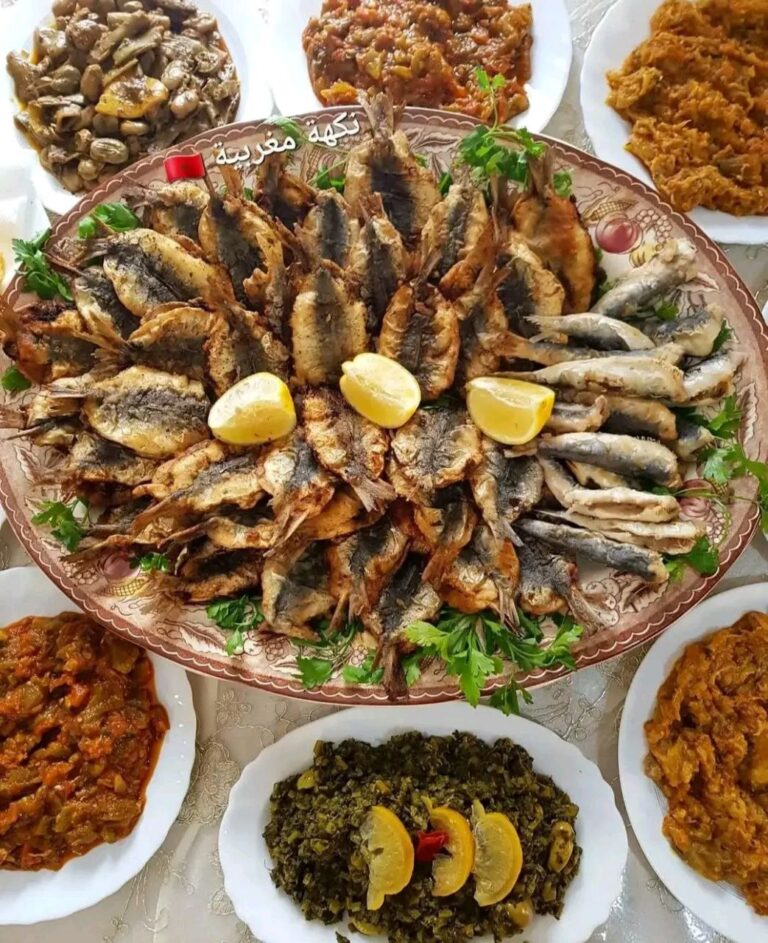 Sardines M’qalli (Fried Sardines): Ingredients and Preparation Method